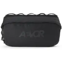 OEM Mini Fahrradtasche Schwarz - 1 Liter Fassungsvermögen - 2 Innentaschen - Wasserabweisend - PFC-freie Imprägnierung - Dauerhaft - Ideal für Kurztrips