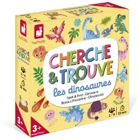Janod Search And Find Dinosaurs Brettspiel Kinder One Size