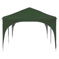 vidaXL Pop-up Partyzelt 575 x 288 x 245 cm Grün Oxford-Stoff