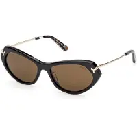 Pucci EP0251 Shiny black 56/16/140 Damen Sonnenbrillen