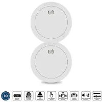 Alecto SD1030 Rauchmelder 10 Jahre Batterie- und Sensorlaufzeit EN 14604 Weiß