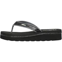 s.Oliver Damenschuhe Pantoletten Sportiv Pantolette Schwarz Freizeit