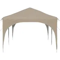 vidaXL Pop-up Partyzelt 575 x 288 x 245 cm Creme Oxford-Stoff