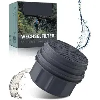 Markenlos Outdoor Wisselfilter mit 1500 l Filterkapazität, entfernt 99,99% aller Bakterien und filtert Viren, Partikel und Schwermetalle, Blackout- und Krisenfest