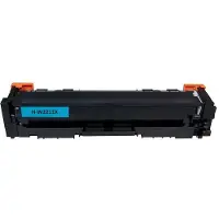 Inkpro Kompatible XL-Tonerkartusche W2211X - 207X Cyan für HP Color Laserjet Pro M255 dw, MFP M282 nw, M283 cdw, M283 fdw