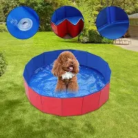 OEM Kleines Hundebad 60 x 20 cm - Faltbares Antirutschbad für kleine Hunde und Katzen