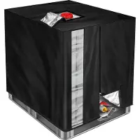 OEM Wasserschutzhaube für 1000 Liter Fassungsvermögen, transparenter Deckel für IBC-Tank mit Abmessungen 120 x 100 x 116 cm