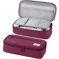 OEM Großes Etui, Organizer für Bürobedarf, Etui für Stifte, Paar- und Rot-Design