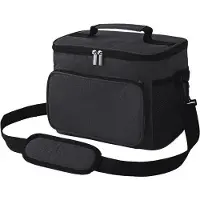 OEM Gepolstes Picknickset, großes Wasserdichtes Rucksacktaschen, schwarz, isolierte Picknicktasche