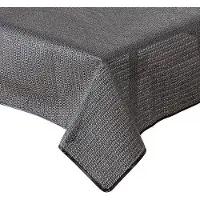 OEM Weiches Antirutsch-Tischtuch, grau, 130x220cm, wetterfest