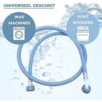 Generisch Wasserschlauch 5m - Universal für Waschmaschinen und Geschirrspüler