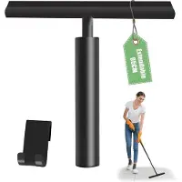 OEM Silikonischer Duschwasserhahn Wisser in Schwarz, Verstellbar 25-95 cm, mit Halter, Duschwasserhahn Wisser