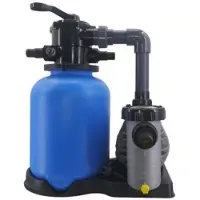 OKU Bali Premium Sandfilteranlage mit fester Verrohrung,Ø500, Aqua Plus 11, 80m3