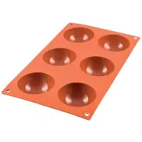 OEM Silikonvorm voor halve bollen mit sechs Löchern für vielseitige Anwendung