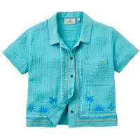 Passenger - Women's Waveney S/S Shirt - Bluse Gr XXL türkis