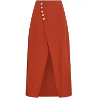 Vila Viprisilla High Waist Midirock