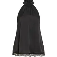 Vila Visofie Spitzen Neckholder-top