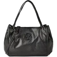 L.credi Schultertasche Rhonda Shopper Black schwarz