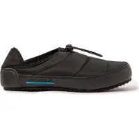 Nuvola . Hausschuhe Herren Damen rutschfester Sohle warm gepolstert bequem schwarz 40 EU - UNATA