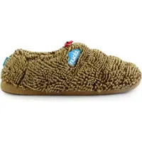 Nuvola . Hausschuhe Herren Damen rutschfester Sohle warm gepolstert bequem braun 34/35 EU - UNCLCLPL