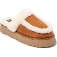 Nuvola . Hausschuhe Herren Damen rutschfester Sohle warm gepolstert bequem braun 36-37 - UNALA