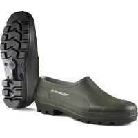 Dunlop PVC-Galosche Bicolour Wellie Shoe grün grün Größe 43
