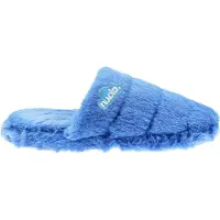 Nuvola . Hausschuhe Herren Damen rutschfester Sohle warm gepolstert bequem blau 34/35 EU - UNZBEE