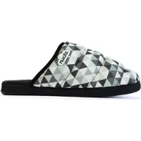 Nuvola . Hausschuhe Herren Damen rutschfester Sohle warm gepolstert bequem grau/grau 28/29 EU - UNZCLPR