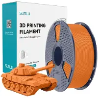 SUNLU PLA Plus High Speed Orange Filament für FDM 3D Druck