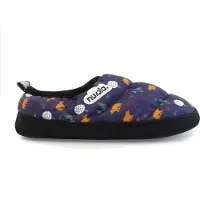 Nuvola . Hausschuhe Herren Damen rutschfester Sohle warm gepolstert bequem blau 30/31 EU - UNCLPR20TDY