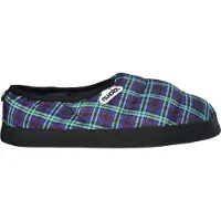 Nuvola . Hausschuhe Herren Damen rutschfester Sohle warm gepolstert bequem multi grün 36/37 EU - UNCLPR21SCO