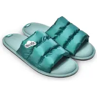 Nuvola NUVOLA. Hausschuhe Herren Damen rutschfester Sohle bequem schuhe strand/schwimmbad/stadt smaragdgrün 36/37 EU - UNZSIN