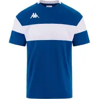 Kappa Herren dareto Tshirt, blau/weiß, M