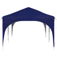vidaXL Pop-up Partyzelt 575 x 288 x 245 cm Blau Oxford-Stoff