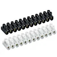 Electro Terminal Tridonic Klemmenleiste 12x1.0-4mm Weiß EKL 0S - 88717768 [10 Stück]