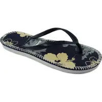 Brasileras Damen Sandalen mit rutschfester Sohle bequem schuhe strand/schwimmbad/stadt blau 35/36 EU - UBFLOR