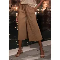 LASCANA Culotte in weiter Form mit Plisseefalten
