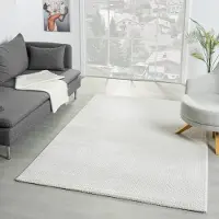 Sehrazat Teppich "Nora 5600, auch als Läufer" rechteckig 10 mm Höhe Kurzflor, grafisches Hoch Tief Muster, Wohnzimmer