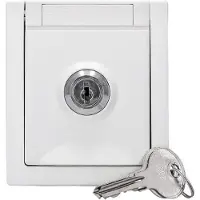 Panasonic Steckdose abschließbar 90591141-DE