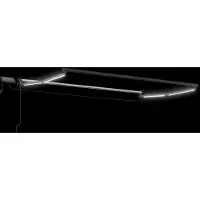 vidaXL Manuelle Gelenkarmmarkise mit LEDs 3,5 x 2,5 m