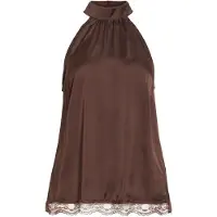 Vila Visofie Spitzen Neckholder-top
