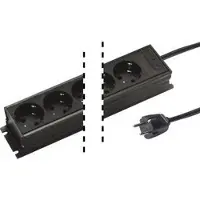 Kaiser Martin Steckdosenleiste 8-fach 45 Grad 1,5m Kabel (Europäische Steckdose) - 1102ZL8L-SG15