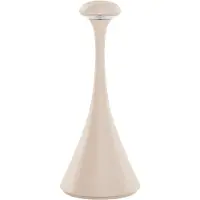 Sigor LED-Akkutischleuchte Nudrop mini, dünenbeige, IP54, dimmbar
