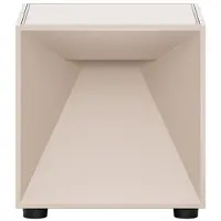 Sigor LED-Akku-Tischleuchte Nutalis mini, beige, IP54, dimmbar