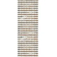 Queence Vinyltapete "Abstrakt - Rauten", weiß, B:0,9m L:2,5m, Vinyl, Tapeten, Vinyltapete, 90x250cm, selbstklebend, kinderleichte Anbringung,, Sticker