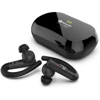 Meliconi MYSOUND True FIT Plus, True Wireless Bluetooth 5.3 Ohrhörer, schwarz
