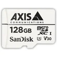 Axis 01678-001, 128 GB, MicroSDXC, Klasse 10, 80 MB/s, 80 MB/s, Class 1 (U1)
