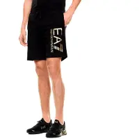 Emporio Armani für Herren. 7M001414_AF22266 Core Identity Shorts Schwarz (XXS), Lässig, Sportlich, Baumwolle, Sportbekleidung, Multisport