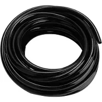 Markenlos Bewässerungsschlauch 10M - PVC, schwarz, universell einsetzbar