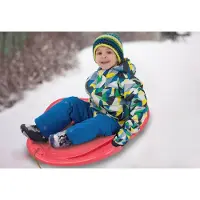 Jamara Snow Play Bob Speed, Schlitten, Rot, Kunststoff, Einfarbig, Unisex, Polen